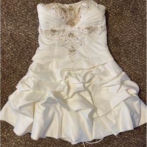 Ivory Formal Dress